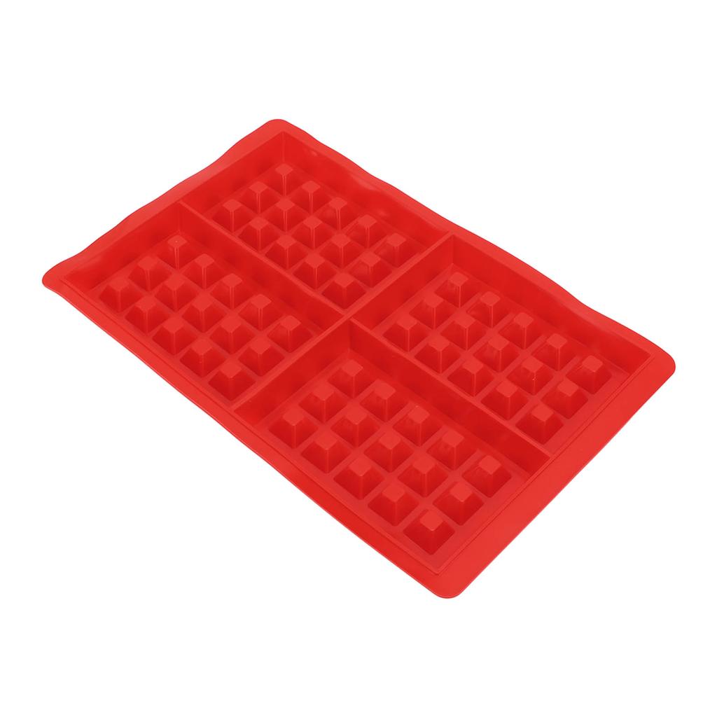 Waffle Silicone Mold Safe Good Elasticity Easy Demoulding DIY Baking Mold for Making Puddings Cake Chocolates4 Grid Rectangular 51060