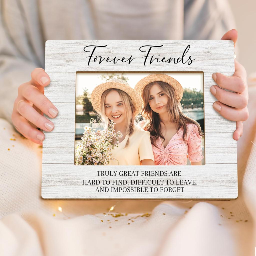 Friends Picture Frames, Friendship Picture Frame, Friendship Gifts for Women Men, Best Friend Picture Frame, Best Friend Birthday Gifts, Forever