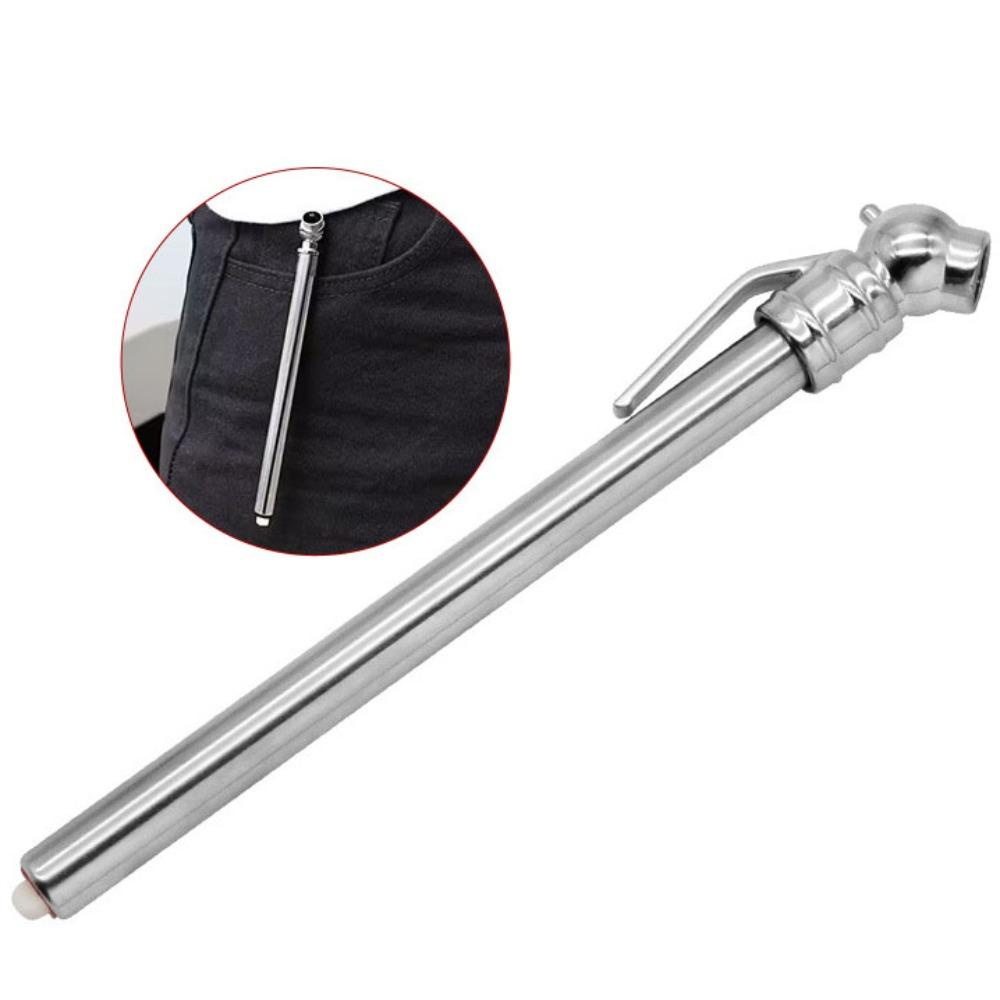 Pen Shaped Tire Gauge 5-50PSI Tire Pressure Test Pen Portable Tyre  Air Pressure Test Meter