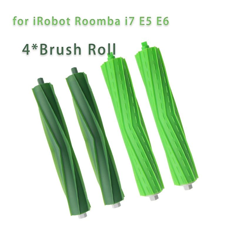 Аксессуары Кисть-рулон Боковая щетка Hepa-фильтр для iRobot Roomba i7 E5 E6 I Series Робот-пылесос Запасные части