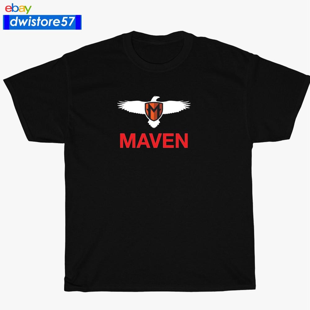 Новая футболка Maven Optics с логотипом Черный/Темно-синий/Белый/Серый S-5XL Унисекс
