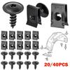 Metal Auto Self-tapping Screw U-shaped Spacers Car Fasteners New Screw Buckle