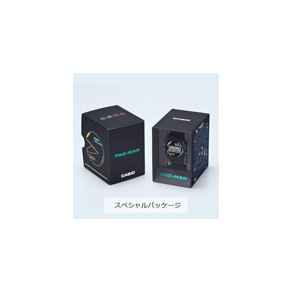 Мужские часы Casio Classic F-91WPC-1AJR Черные Биопластик Коллаборация Pac-Man