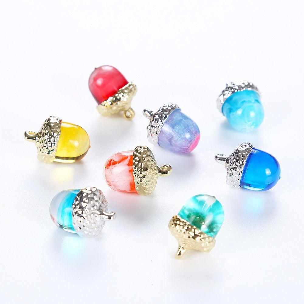 Epoxy Necklace Pendant Cap 3D Solid Jewelry accessory Silicone Mold Jewelry Making Crafts Tools