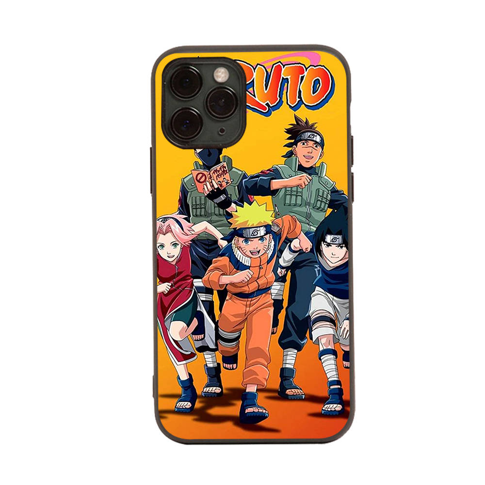 WD39 Naruto Black Sofe Case for Samsung Note 20 Lite S24 Ultra S23 A03 A05 A06 A11 A71 A15 A16 A13 A24 A25 A33 A52 A53 A50 M55 M35 Plus