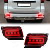 Для Toyota Land Cruiser Prado 150 LC150 FJ150 GRJ150 2010 - Светоотражатель заднего бампера LED Задний фонарь автомобиля Стоп-сигнал Указатель поворота