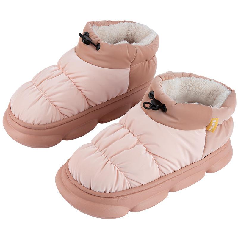 Snow Boots for Women Waterproof Super Warm Plush Platform Ankle Boot Woman Winter Down Cotton Flat Bota Feminina