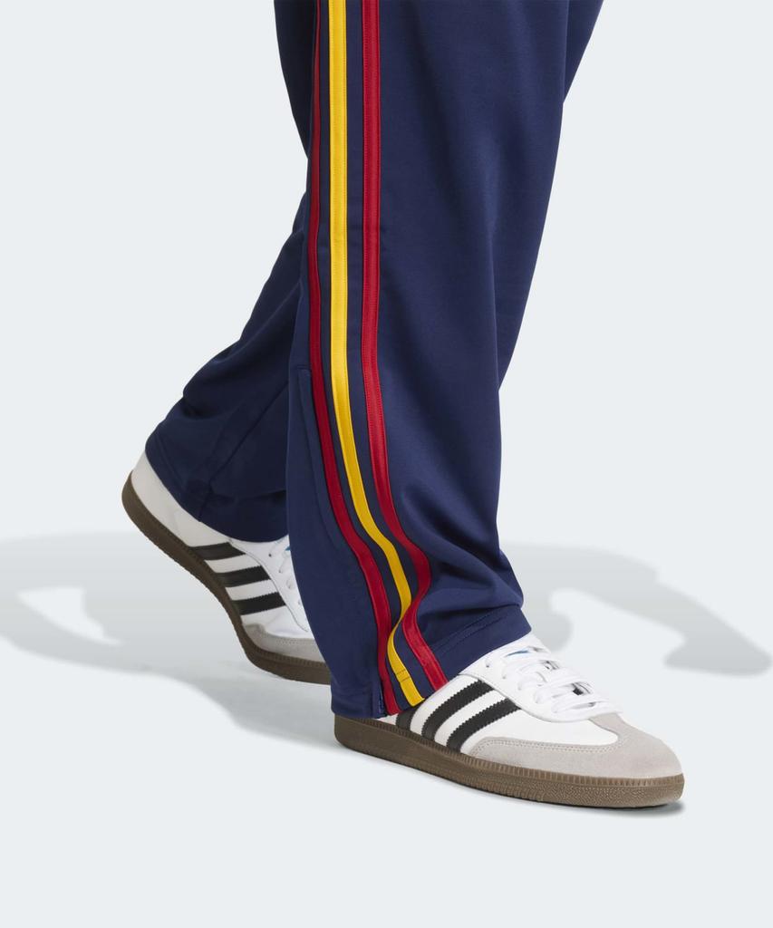 adidas Спортивные штаны Firebird - Темно-синие:желтый:Красный / Kd3836