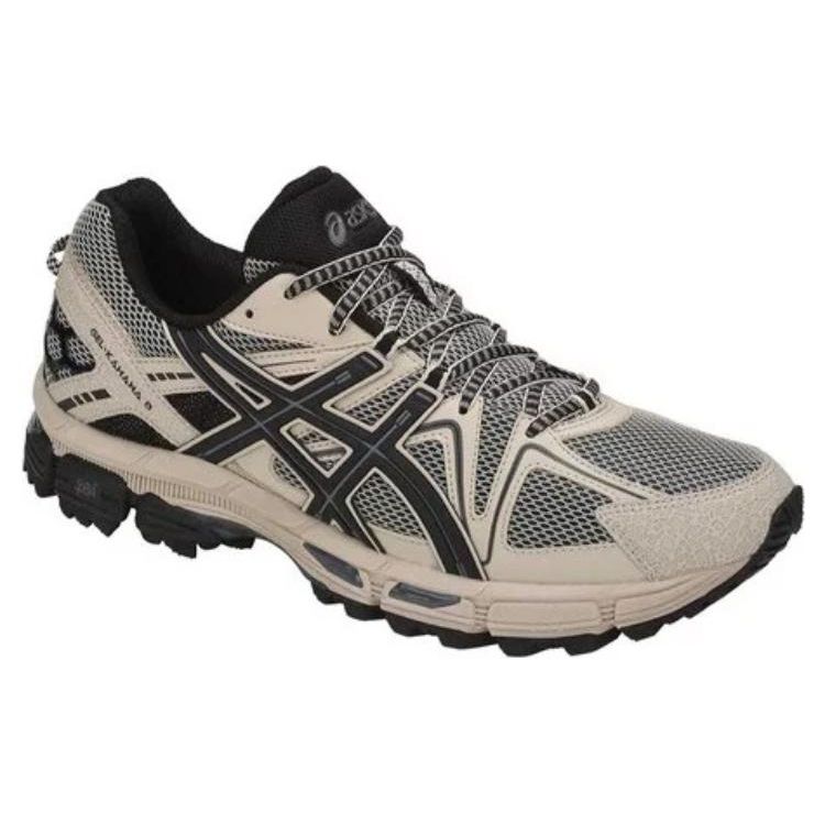 Asics Кроссовки унисекс Gel-Kahana 8 Пепельно-серый Черный карбон T6L0N-1290