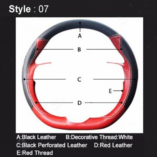 Нескользящий черный кожаный замшевый чехол на руль автомобиля своими руками, сшитый вручную, для BMW Z4 E89 2009-2016, интерьер