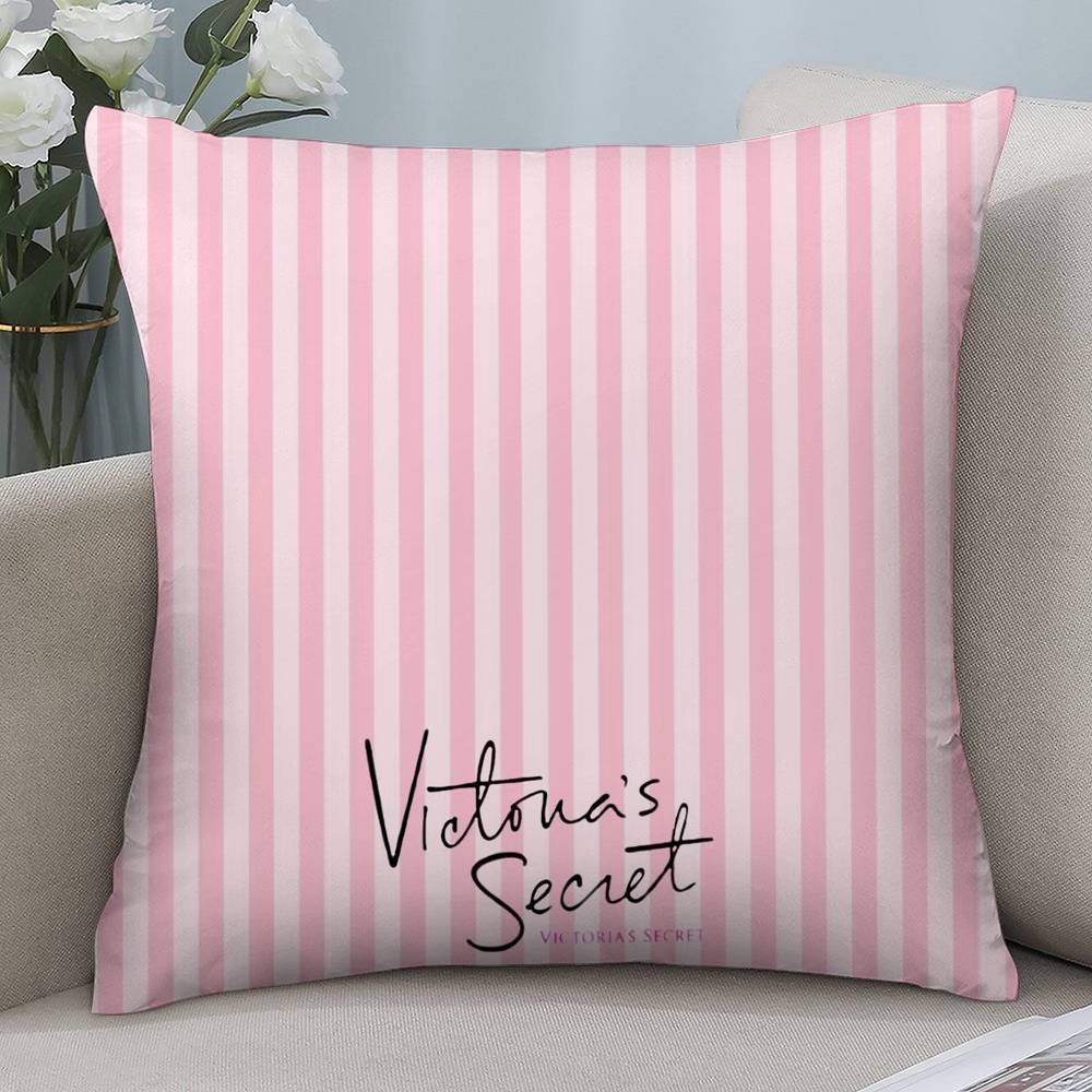 Мода V-Victorias Girl Наволочка Короткий плюш Двусторонняя печать Квадратные наволочки для диванных подушек Домашний декор подушек для дивана