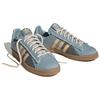 adidas Originals Campus 80S Шелковый путь Нескользящие Прочные Легкие Низкие Кеды для Скейтборда Унисекс Кроссовки Серо-синие ID4794