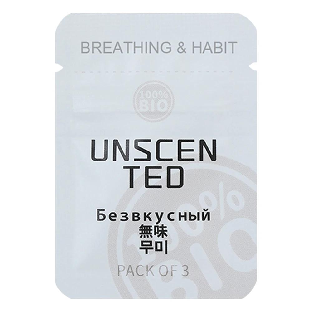 Breathing Necklace with Filter Cotton Titanium Steel Pendant Wear Resist Mindfulness Necklace for Smoking Cessation Tool