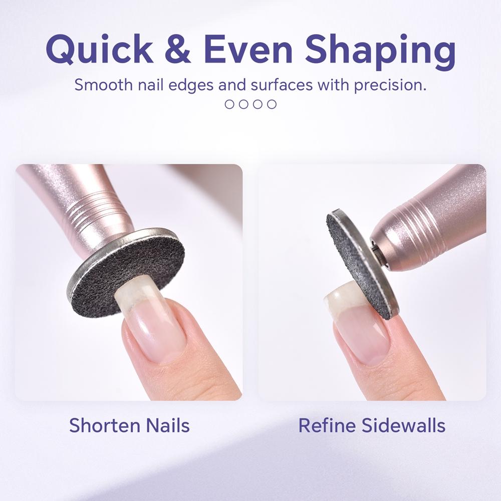 Набор сменной наждачной бумаги для удаления ороговевшей кожи для маникюра и педикюра с металлическим диском, насадка для ногтевой дрели, средство для удаления мозолей, аксессуары для ухода за ногами
