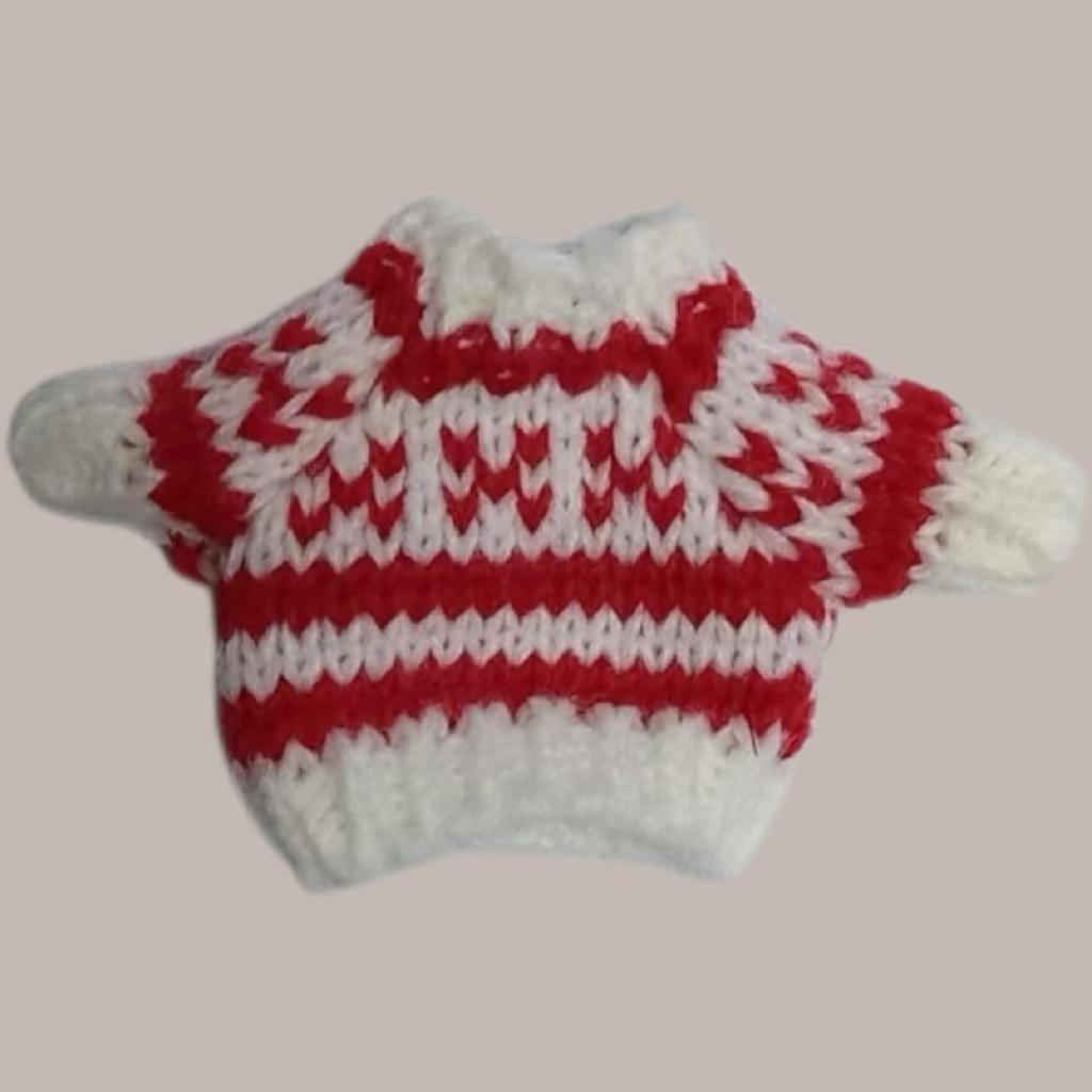 10 см Вест-хайленд-терьер Кукла-младенец Хлопковый Сменный Свитер