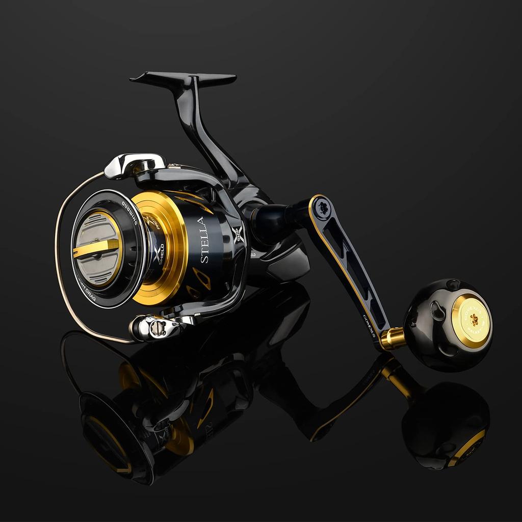 Gomexus Handle 70mm Shimano Stella SW Twin Power SW 4000 Handle 4000 5000 6000pg Stradic SW 21 Spheros Compatible Stella SW Handle Knob Light Shore