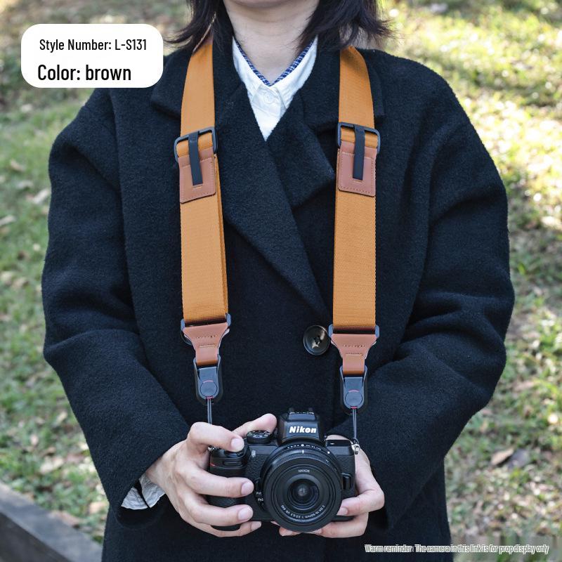 Ремень через плечо для камеры с быстросъемным креплением для DSLR и беззеркальных камер