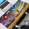 Коврик для мыши XL Абстрактная масляная живопись Защищенный край Большие игровые аксессуары Компьютерный геймер Клавиатура Мышь Коврик для стола Коврик для мыши для Csgo