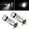Driving LED Headlight Light Bulb Wear-resistant Replacement 2pcs Parts
