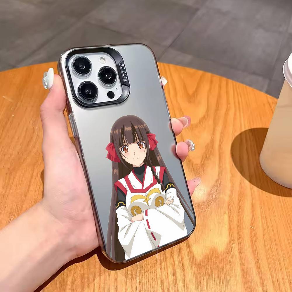 Аристократ, которому предрекли упадок, но Чехол для телефона для iPhone17,16,15,14,13,12,11 Plus,Pro Max Конфетный Посеребренный Внутренняя крышка