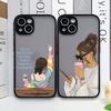 Модная Девушка Женщина Кофе Мисс Чехол для Телефона для Samsung Galaxy S25 S24 S23 Ultra S22 Plus S21 FE 5G Ударопрочный Бампер Жесткие Чехлы
