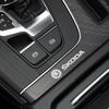 BATH7 Metal Car Decals Window Wiper Logo Sticker for SKODA VRS SCALA FABIA Octavia Kodiaq Superb Karoq YETI Auto Reflective Interior