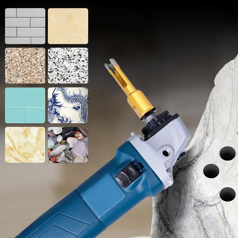5 Pcs Drill Bit Opener   Angle Grinder Hole Saw Cutting Tool for Marble Glass Ceramic