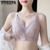 Full Cup Gathering Bra Women's Collection Accessory Breast Anti Sagging Bra Expansion and Adjustment Bra Thin Bra