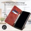 Luxury Retro Slim Leather Phone Wallet Case Stand For iPhone Xiaomi Redmi Huawei Samsung Google OnePlus Magnetic Card Flip Book Cover Bag