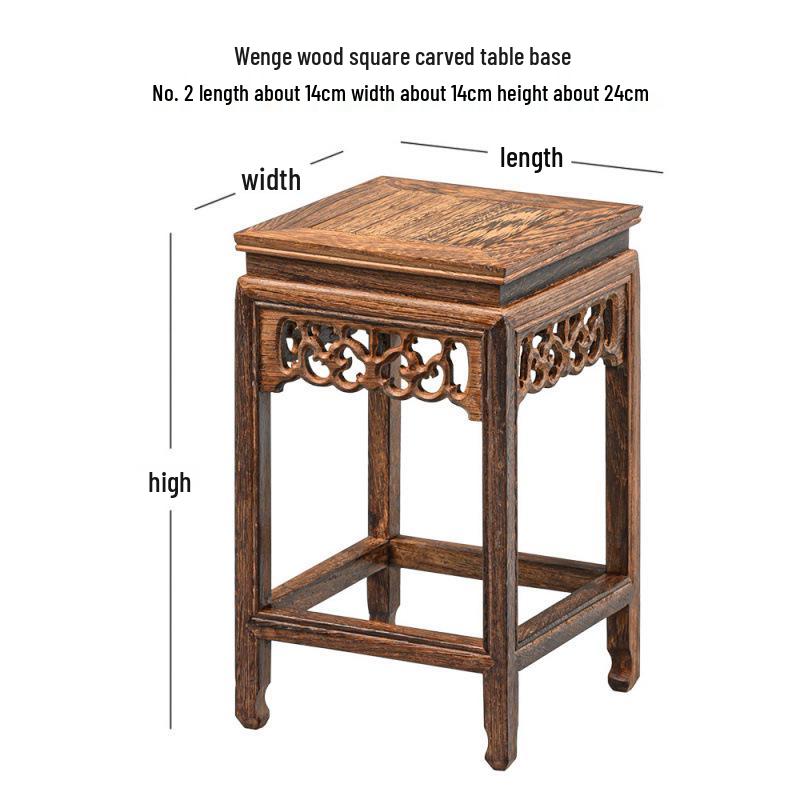 Венге и палисандр основа из массива дерева для поделок: Ваза, Кашпо из камня, Бонсай, Статуэтка Будды, Подставка для чайника