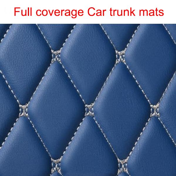 Full Coverage Car Trunk Mats for Bmw X6 E71 F16 G06 X7 G07 Interior Details Auto
