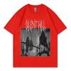 Игровые футболки Silent Hill 2 Мужские Женские Готические Винтажные Футболки с коротким рукавом Высококачественные Модные Свободные Хлопковые Футболки