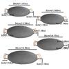 30/32/34/36/38cm Korean BBQ Grill Pan Round Shape Non-Stick Frying Pan Teppanyaki Pan  Home Picnic