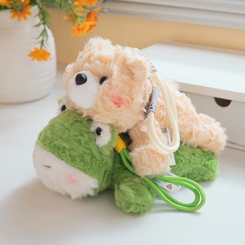 Очаровательный брелок-брелок из плюша с ароматом - Медведь, Лиса, Щенок, Игрушка, Украшение, Подарок