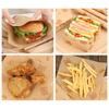 50Pcs Food Waxed Paper Oil-Proof Wax Paper Bread Sandwich Burger Fries Macarons Packaging Kitchen Baking Tool Packaging Decor