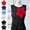 Fashion 3D Chest Flower Large Size Removable Dress Decoration DIY Exquisite Brooch Accessories Wedding Dress Clothes Decoration