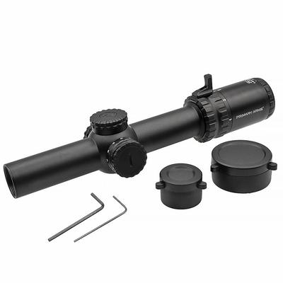Оригинальный прицел Primary Arms SLx 1-6x24mm SFP Gen IV Short Scope с подсвечиваемой сеткой Aurora 5.56 Fiber Wire (Красная подсветка прицельной сетки) - LPVO