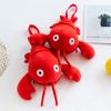 Игрушка Рождественский подарок Подарок на день рождения Сумка-мессенджер Crayfish Плюшевая сумка через плечо Плюшевая сумка через плечо
