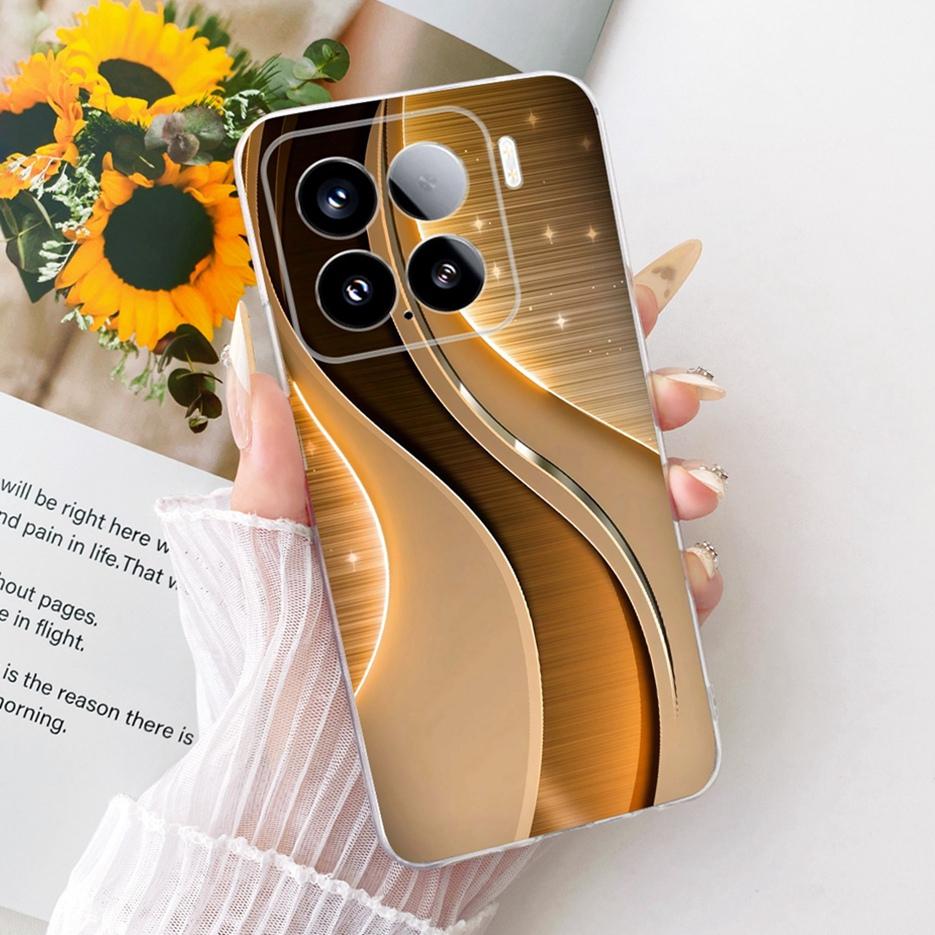 Для Xiaomi Mi 15 Pro 5G Чехол Роскошный Чехол с Рисунком Бабочки Мягкий Силиконовый Чехол для Телефона Для Xiaomi 15 Pro Mi15 Pro 5G Fundas Бампер
