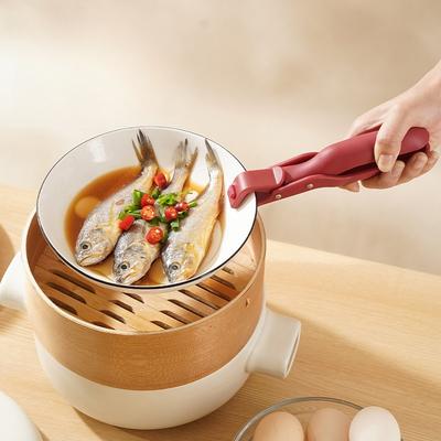 Зажим-держатель для подноса против ожогов, бытовой силиконовый зажим против ожогов, термостойкий, многофункциональный кухонный противоскользящий зажим