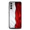 Польский флаг Мягкий чехол для телефона для Samsung Galaxy S25 Edge S24 Plus S23 FE S22 S21 S20 Ultra 5G S10 Черный Защитный чехол
