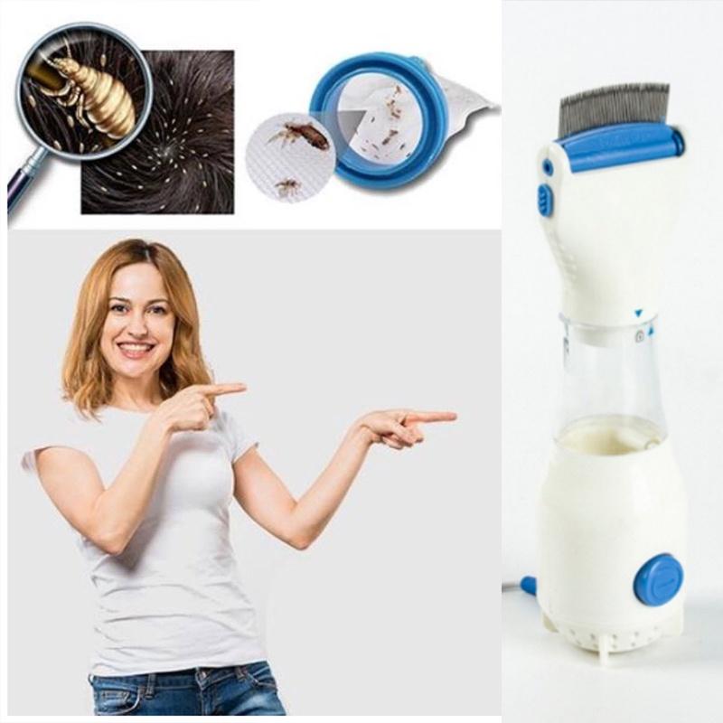 Оснащен 3 одноразовыми фильтрами для улавливания, расческой для чистки от блох домашних животных, расческой для чистки шерсти домашних собак и кошек, электрической расческой для лизания