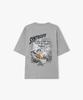 LIBERCLASSY [26Ss] Lmm42718 Серая футболка с принтом «Космический пилот»