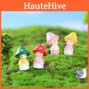 Adorable Cartoon Mushroom Doll Ornaments For Moss Micro Landscape Decor