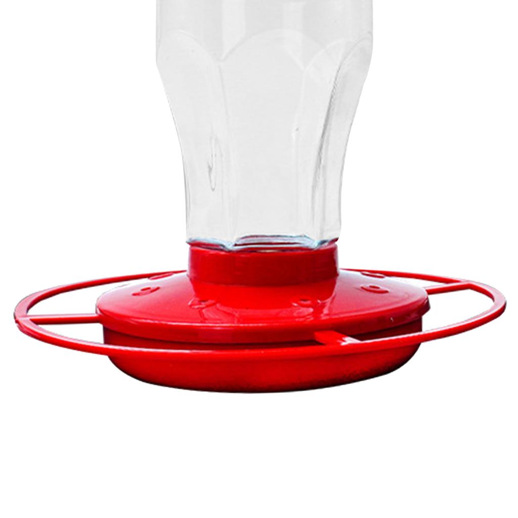 Кормушка для колибри Yousheng, подвесная кормушка для птиц с насестом и защитой от пчел, герметичное отверстие для кормления диких птиц для наружного декора