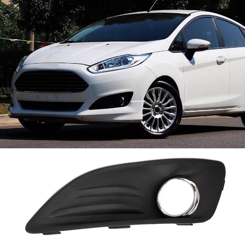 1 шт. Автомобильный передний бампер, решетка, крышка, сотовая противотуманная фара, нижняя решетка для Ford Fiesta JA8 2013-2017, автомобильные внешние детали