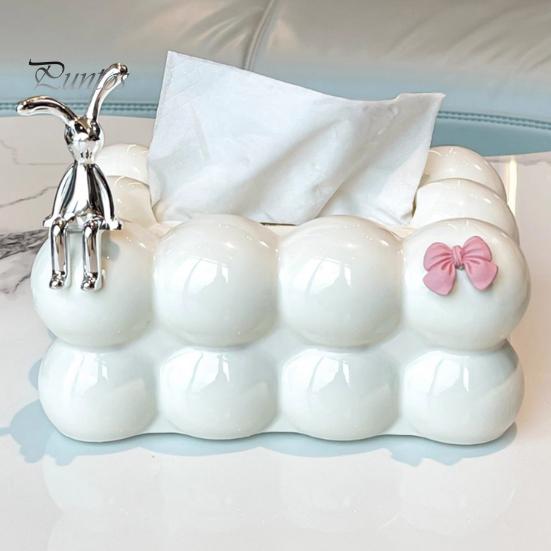 Держатель для хранения салфеток большой емкости с пружинным дизайном, простой в использовании, роскошный домашний органайзер для салфеток, настольный декор