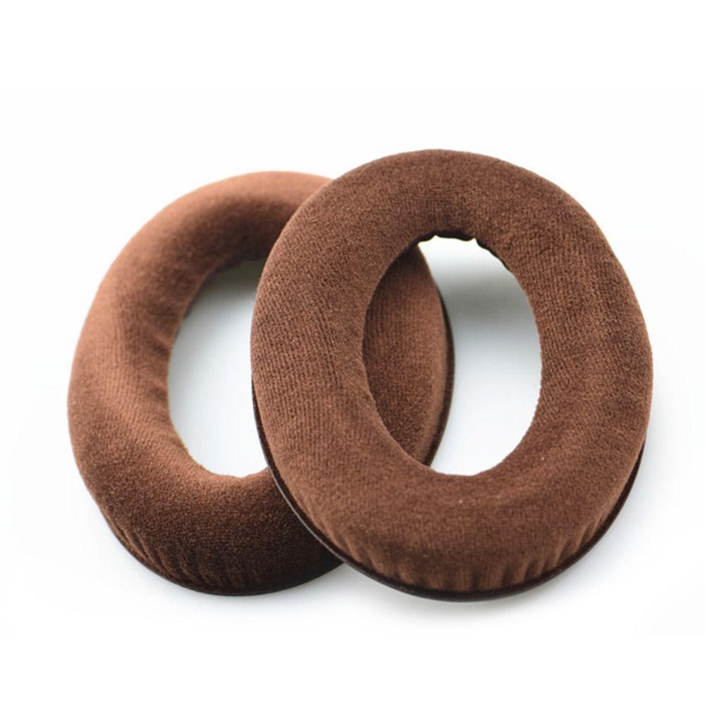 Earpads Earphone Earmuff Ear Pads For Sennheiser HD418 Leather Earphone Case Replacement Earpads