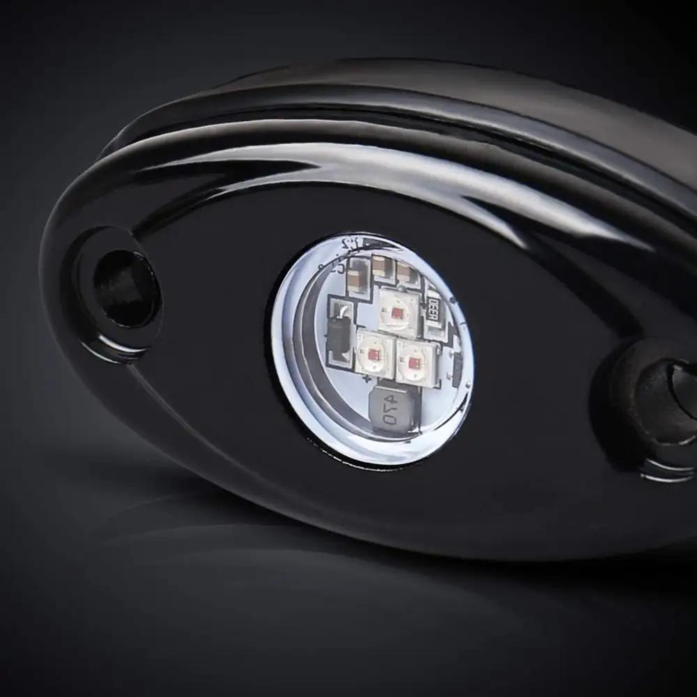 Red Rock Lights 6 шт. светодиодные фонари для автомобилей, квадроциклов, внедорожников, автомобилей, грузовиков, лодок, днища, светящиеся лампы для трейлеров, светодиодные неоновые огни