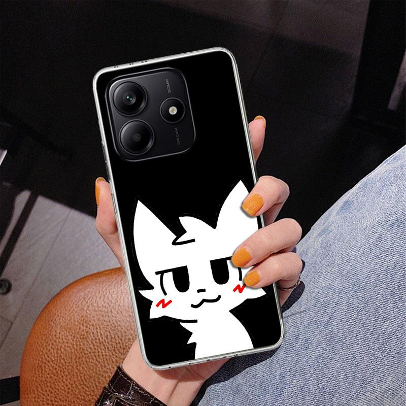 Чехол для телефона Кот Бойкиссер Для Xiaomi Redmi Note 15 14 13 12S 12 11 Pro Plus 14S 11S 11E 10 10S 11T 5G Персонализированный чехол Redmi Нет